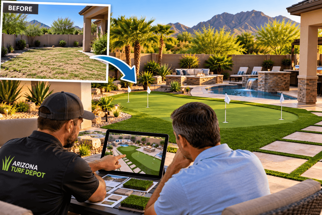 backyard landscaping consultation